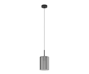 Lamper - EGLO CADAQUES 1 pendant black-transparent - 98585