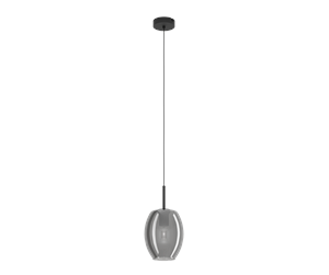 Lamper - EGLO CADAQUES pendant light black - 98582