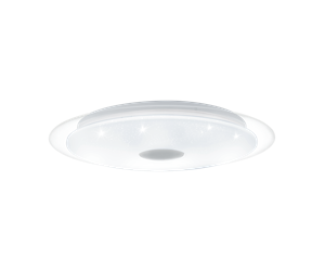 Lamper - EGLO LANCIANO 1 ceiling lamp with remote control Ø400 mm 3000/4000/5000K white - 98323