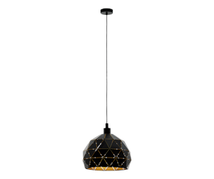 Lamper - EGLO ROCCAFORTE pendant light  black gold - 97841