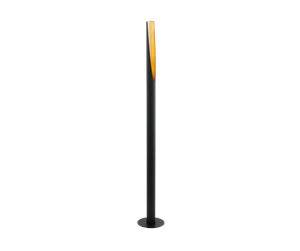 Lamper - EGLO BARBOTTO floor lamp black/gold - 97584