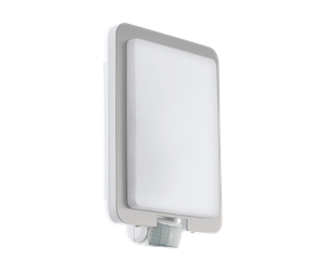 Lamper - EGLO MUSSOTTO outdoor wall lamp with sensor white - 97218