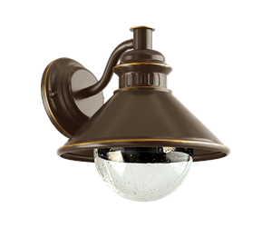 Lamper - EGLO ALBACETE outdoor wall lamp copper - 96262