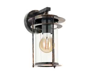 Lamper - EGLO VALDEO outdoor wall lamp antique copper - 96241