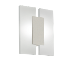 Lamper - EGLO METRASS 2 wall lamp satin nickel - 96043