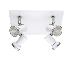 Lamper - EGLO TAMARA 1 spot 4L white/chrome - 95995