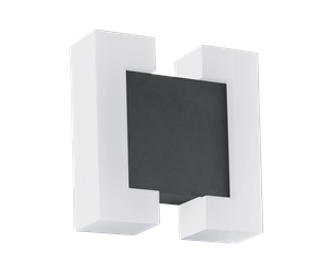 Lamper - EGLO SITIA outdoor wall lamp anthracite/white - 95988