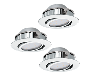 Lamper - EGLO PINEDA recessed light  chrome - 95858