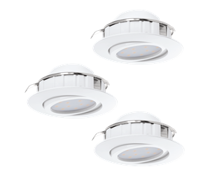 Lamper - EGLO PINEDA recessed light  white - 95857