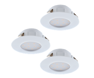 Lamper - EGLO PINEDA recessed light  white - 95821