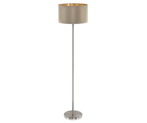 Lamper - EGLO MASERLO floor light taupe gold - 95171