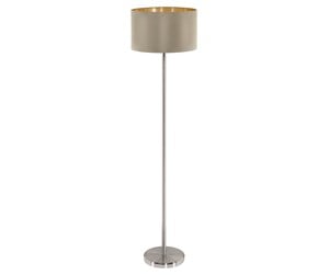 Lamper - EGLO MASERLO floor light taupe gold - 95171