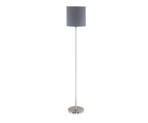 Lamper - EGLO PASTERI floor lamp brushed steel - 95166