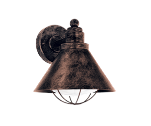 Lamper - EGLO BARROSELA outdoor wall lamp antique copper - 94858