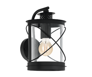 Lamper - EGLO HILBURN wall light  black - 94843