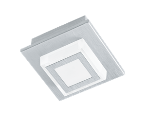 Lamper - EGLO MASIANO wall/ceiling light  brushed aluminium - 94505