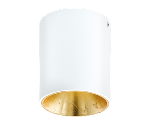 Lamper - EGLO POLASSO ceiling light  white gold - 94503