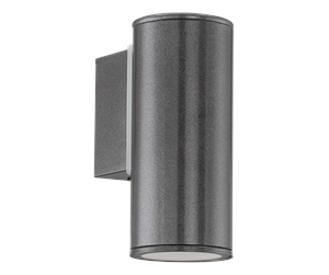 Lamper - EGLO RIGA outdoor wall lamp anthracite - 94102