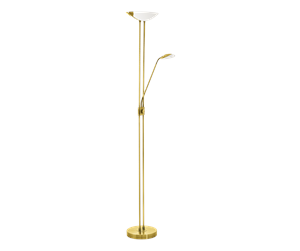 Lamper - EGLO BAYA LED floor lamp white/brass - 93877