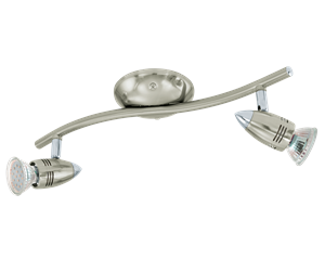 Lamper - EGLO MAGNUM-LED spot  satin nickel chrome - 92642