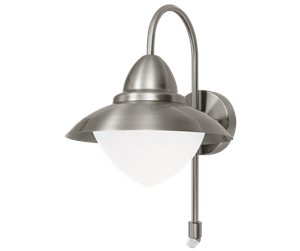 Lamper - EGLO SIDNEY outdoor wall lamp with sensor stainless steel - 87105