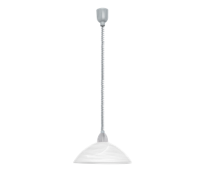 Lamper - EGLO LORD 2 pendant white/brushed steel - 87008