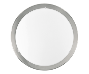 Lamper - EGLO PLANET 1 plafond white/brushed steel - 82942