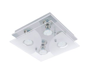 Lamper - EGLO CABI ceiling light white clear - 75216