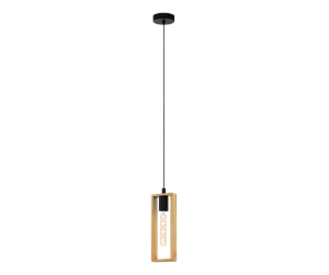 Lamper - EGLO LITTLETON pendant light  black - 44051