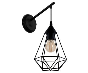 Lamper - EGLO TARBES wall lamp black - 49081