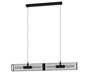 Lamper - EGLO REDCLIFFE long table pendant black - 43534