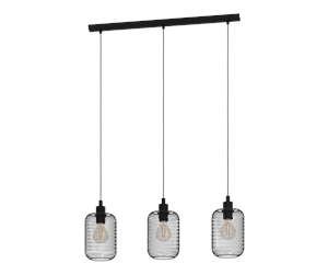 Lamper - EGLO WRINGTON long table pendant black - 43333