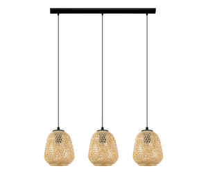 Lamper - EGLO DEMBLEBY long table pendant black - 43262