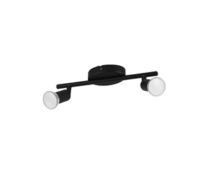 Lamper - EGLO BUZZ LED spot rail 2L black - 32429