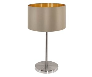 Lamper - EGLO MASERLO table light taupe gold - 31629