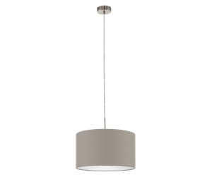 Lamper - EGLO PASTERI pendant light  satin nickel - 31572