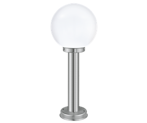 Lamper - EGLO NISIA garden lamp stainless steel/white - 30206