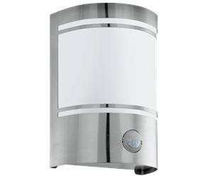 Lamper - EGLO CERNO outdoor wall lamp with sensor stainless steel - 30192