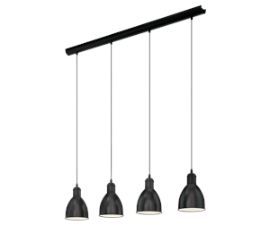 Lamper - EGLO PRIDDY long table pendant black - 49466