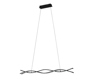 Lamper - EGLO LASANA 3 long table pendant LED black - 99317