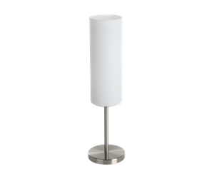 Lamper - EGLO TROY 3 table lamp brushed steel/white - 85981