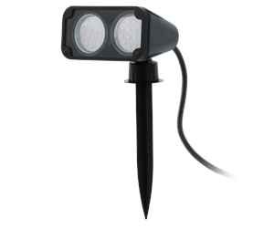 Lamper - EGLO NEMA 1 garden lamp with spear black - 93385