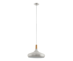 Lamper - EGLO SABINAR pendant brushed silver - 901182