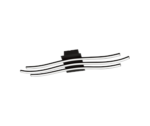 Lamper - EGLO RONCADE 1 wall/ceiling light  black - 99321