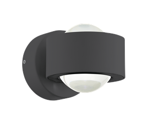 Lamper - EGLO TREVIOLO wall light  anthracite - 98746