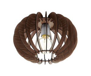 Lamper - EGLO STELLATO ceiling lamp dark brown - 95022