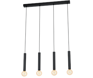 Lamper - EGLO CORTENOVA long table pendant black - 98057