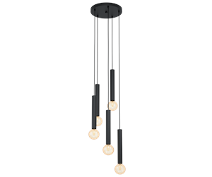 Lamper - EGLO CORTENOVA pendant light  black - 98058