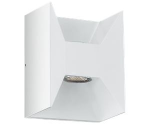 Lamper - EGLO MORINO outdoor wall lamp 2x2.5W 3000K white - 93318