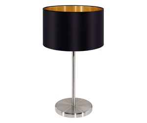 Lamper - EGLO MASERLO table light black gold - 31627